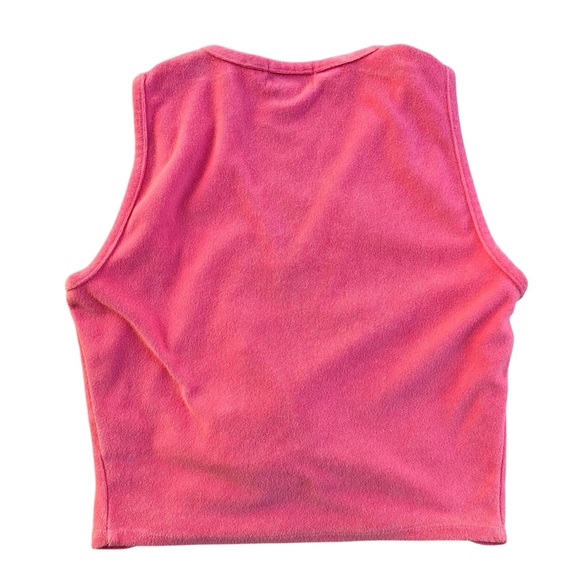 Juicy by Juicy Couture Terry Ruched Tank – Pink – Size S – EUC - Picture 5 of 5